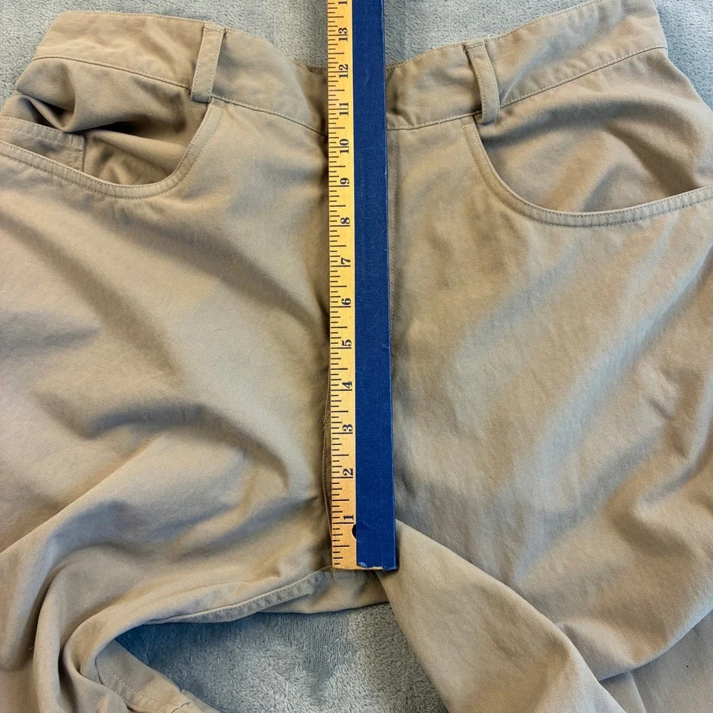 Mountain Hardwear Mens Tan Nylon Hiking Pants Articulated Knee Size M 34x32